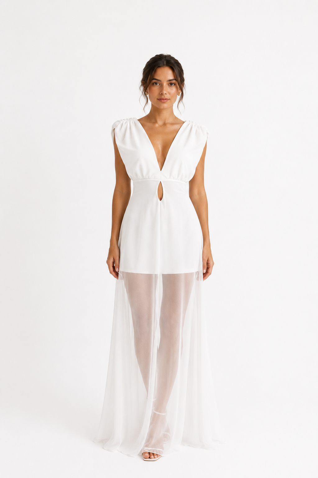 Vestido Rosy Blanco