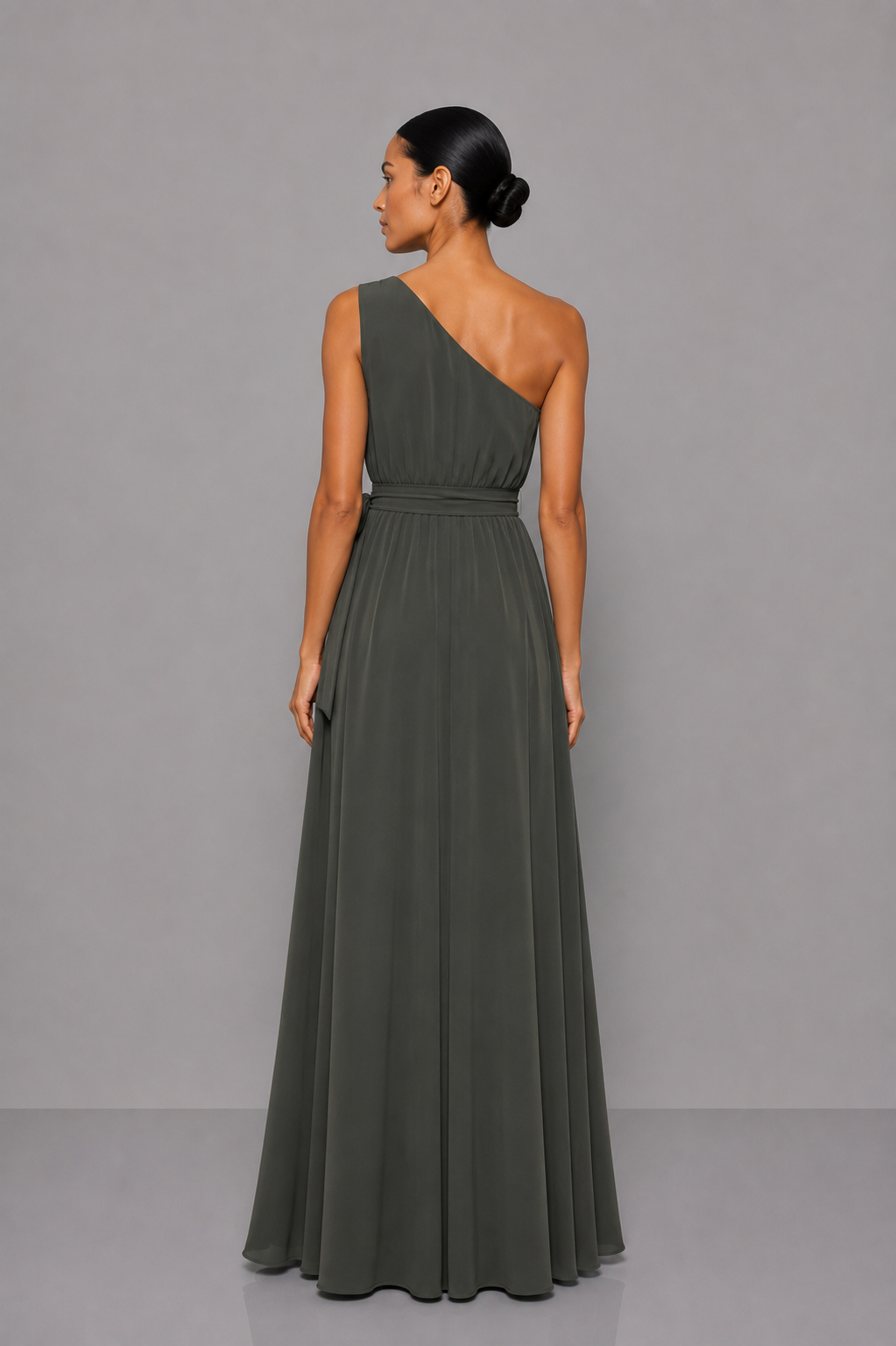 Vestido Tropical Verde Oliva