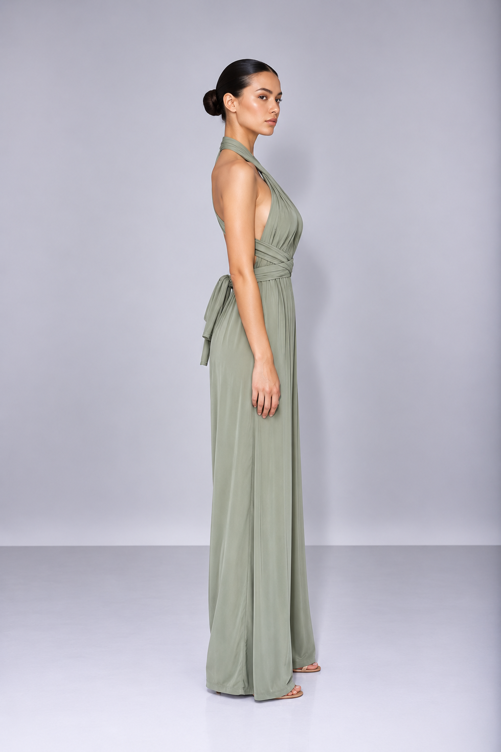 Enterizo July verde agua