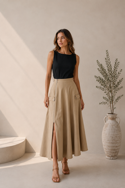 Crop Top Tulia Negro