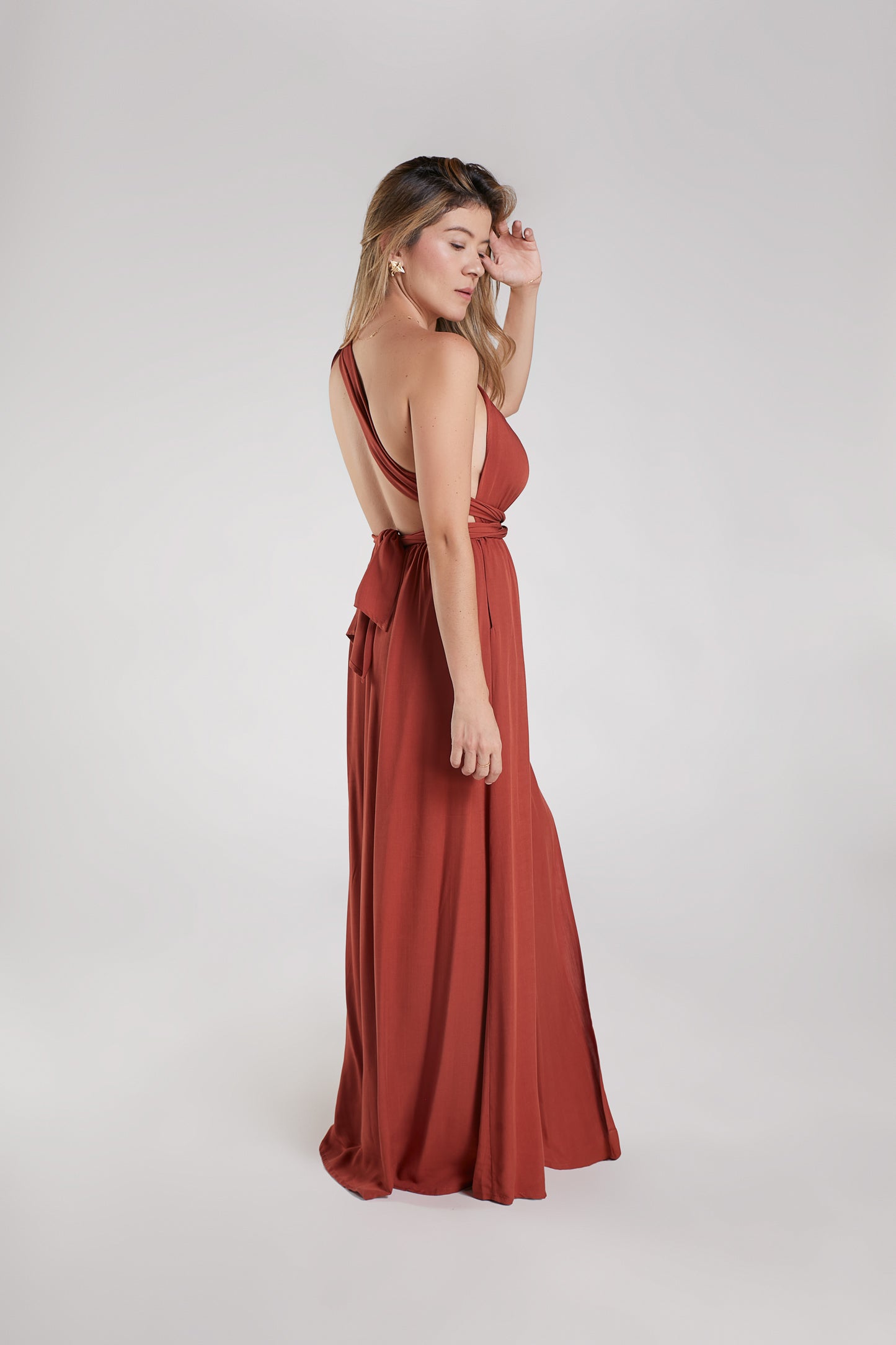 Vestido July Terracota