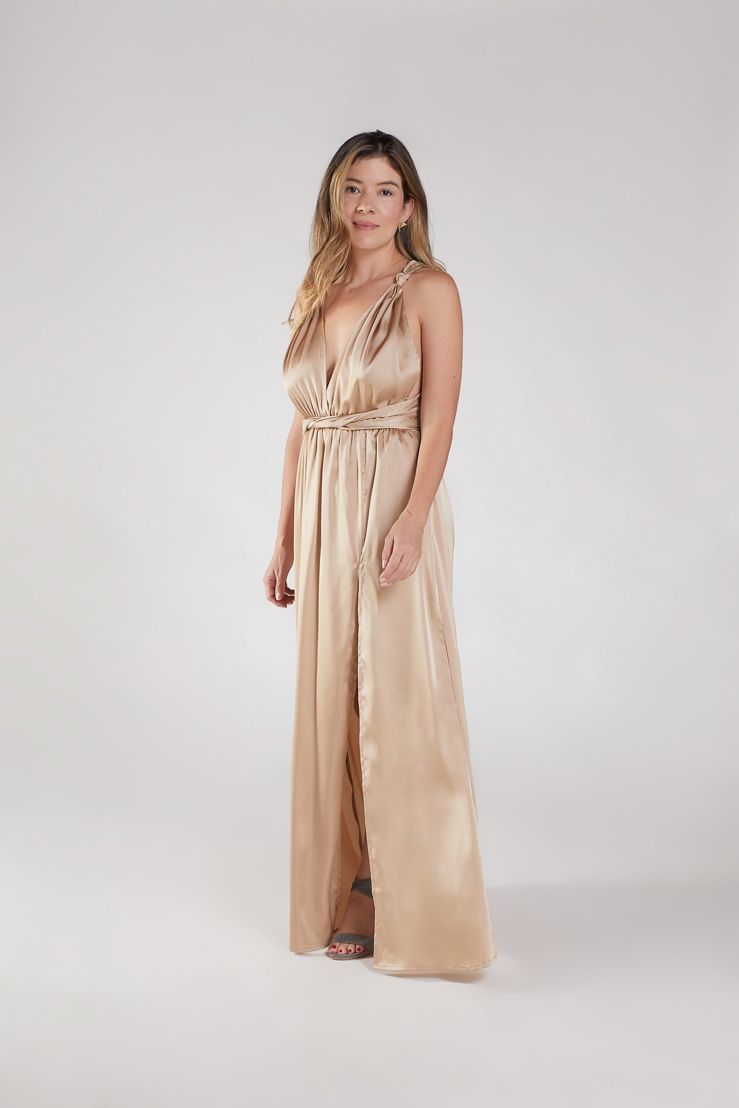 Vestido July Champagne