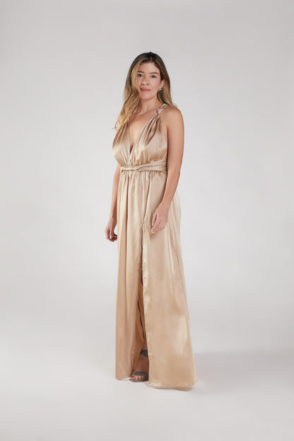 Vestido July Champagne