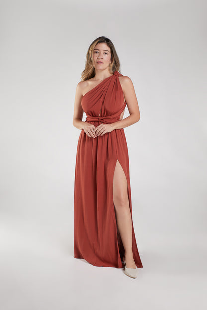 Vestido July Terracota