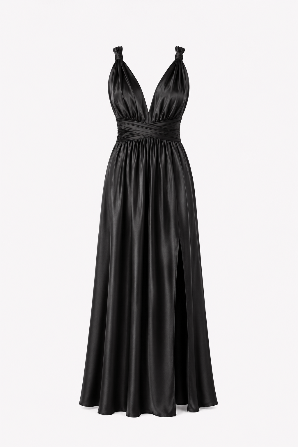 Vestido July Negro seda
