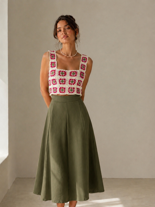 Falda Mercury Verde