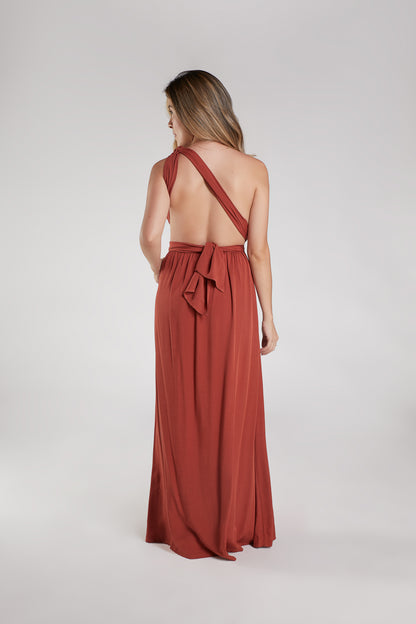 Vestido July Terracota