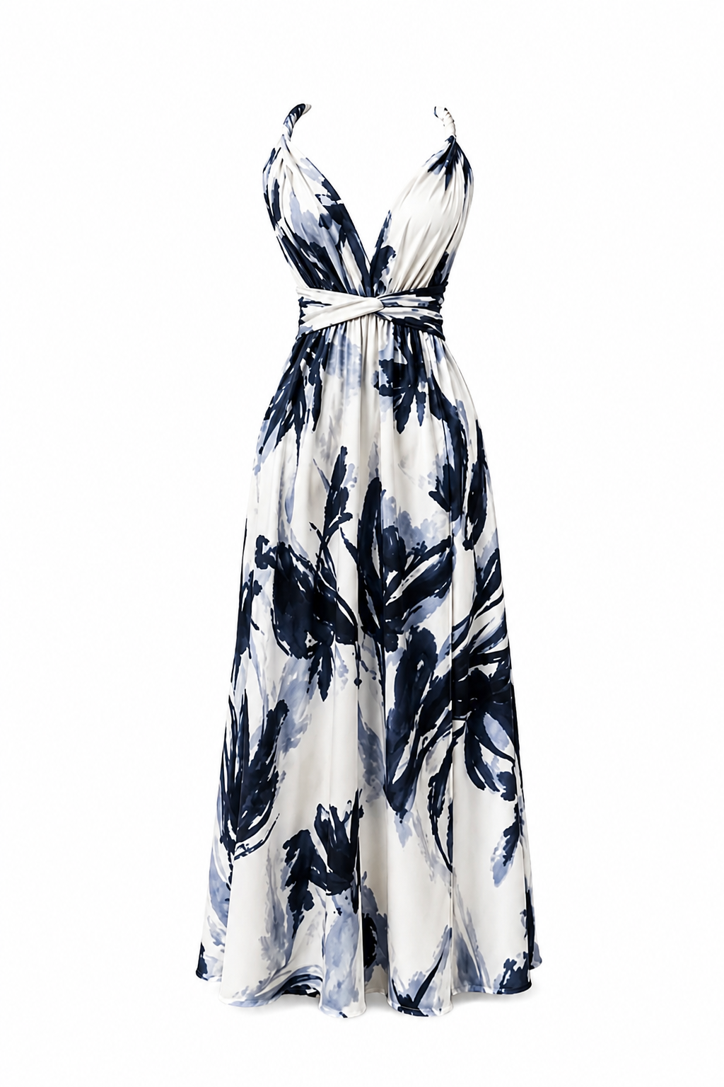 vestido july floral marino