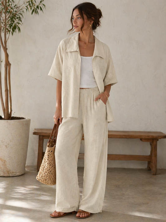 Pantalón Toscana Marfil