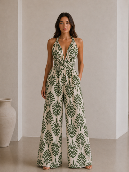 Enterizo July Print Verde