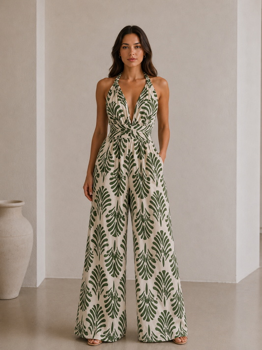 Enterizo July Print Verde