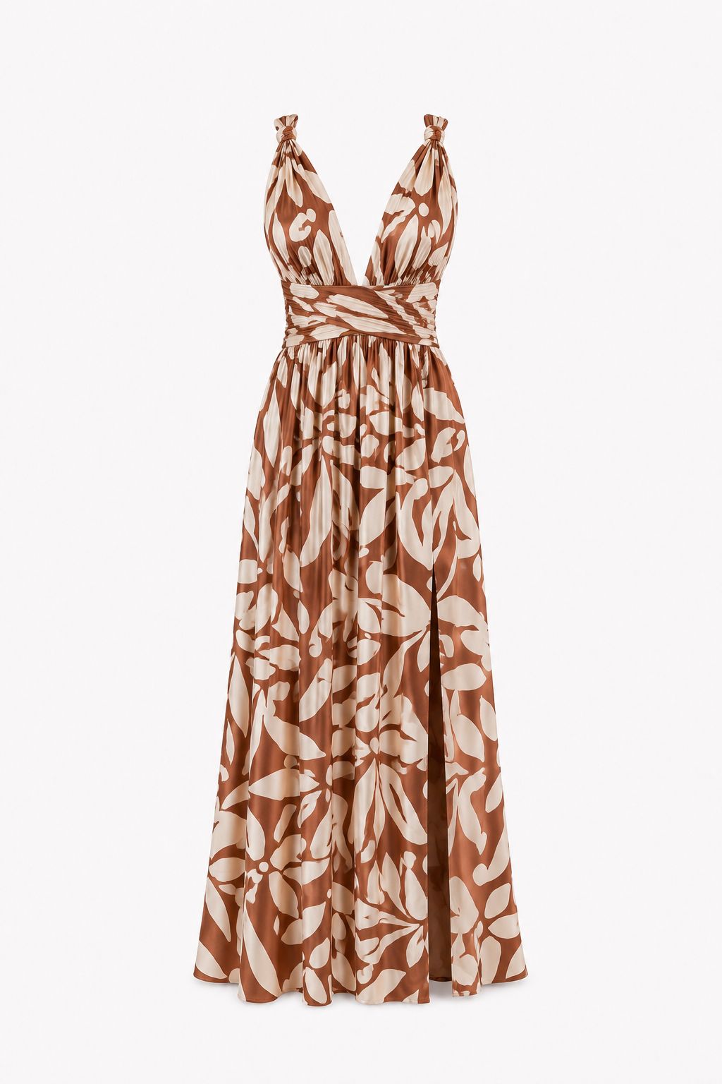 Vestido July Print Café