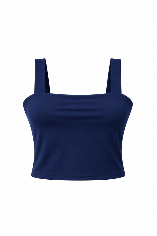 Crop Top Bio Azul