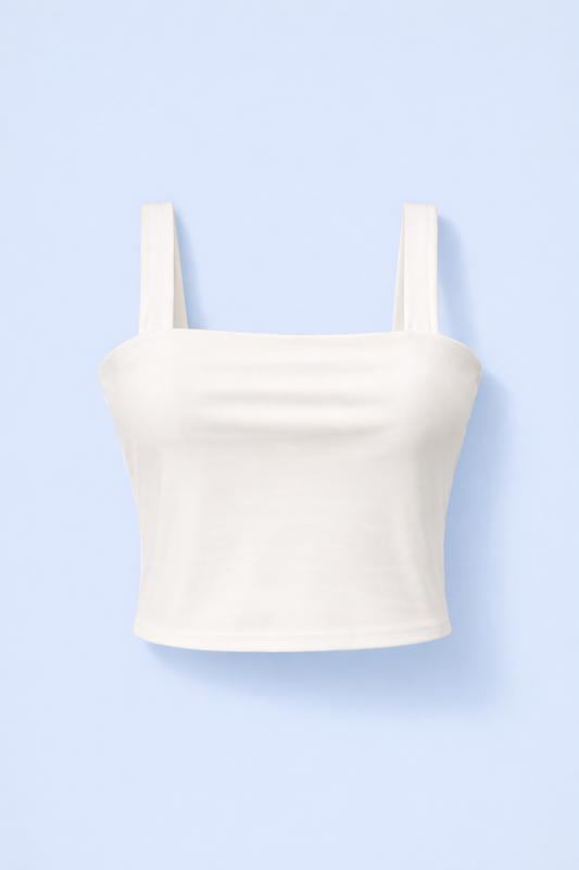 Crop Top Bio Blanco