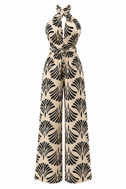 Enterizo july Print negro