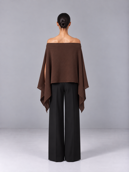 Blusa Alicia Café
