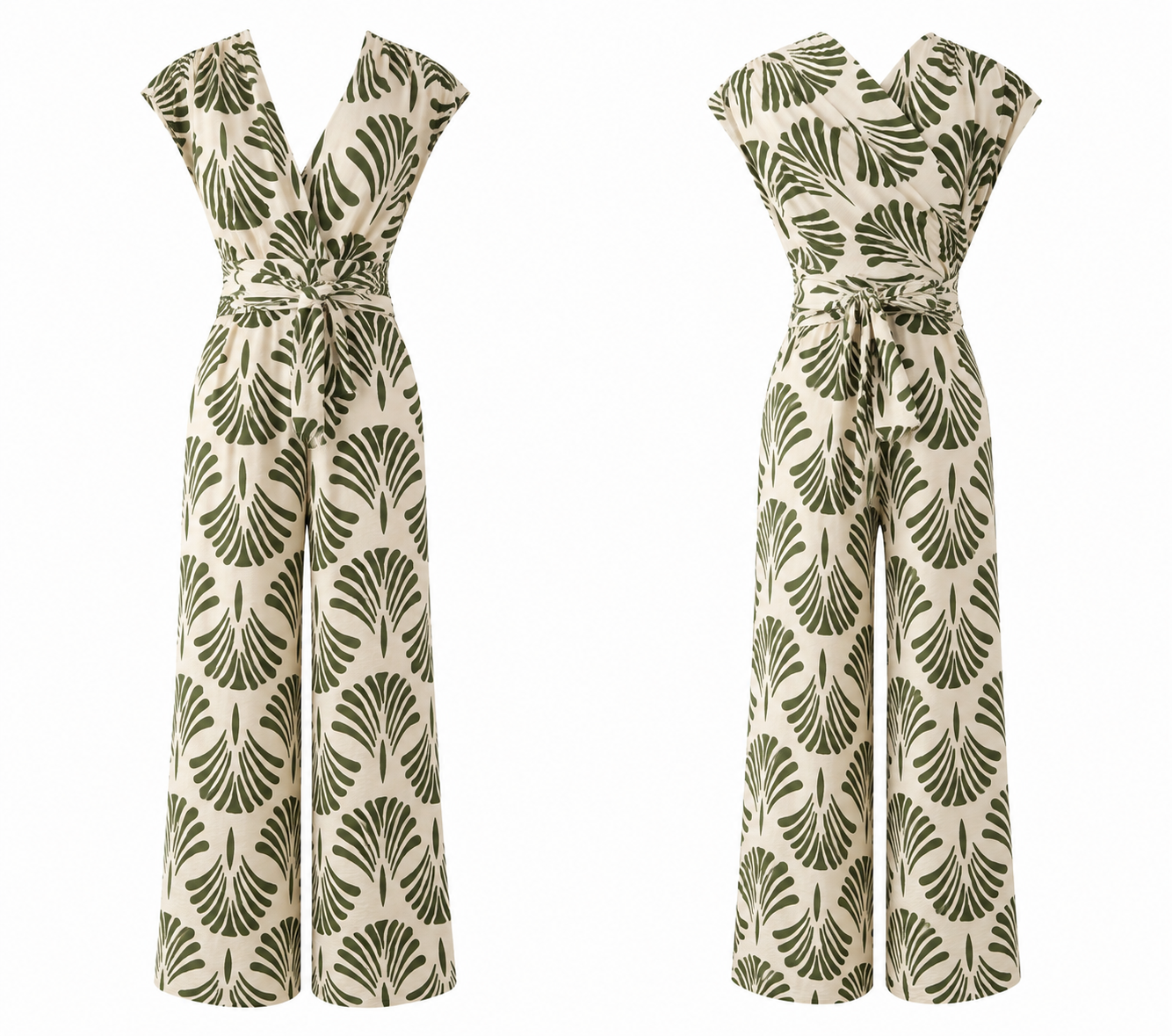 Enterizo July Print Verde
