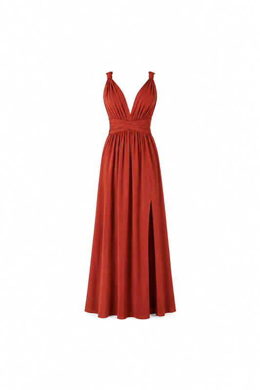 Vestido July Terracota