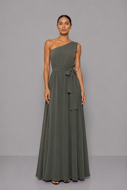 Vestido Tropical Verde Oliva