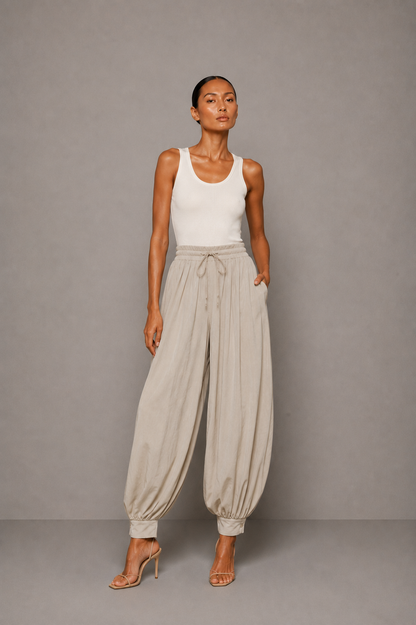 Pantalón Gaia Crema