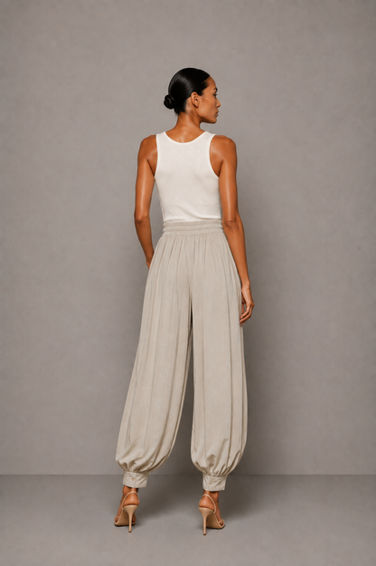 Pantalón Gaia Crema