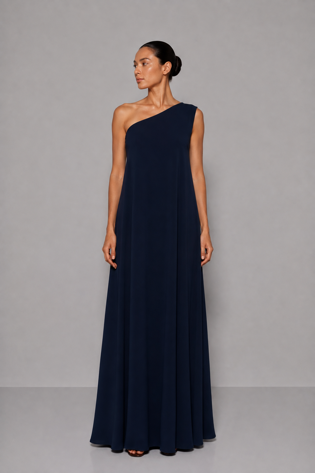 Vestido Tropical Azul Marino