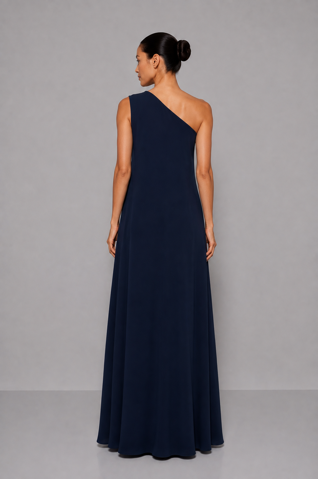 Vestido Tropical Azul Marino