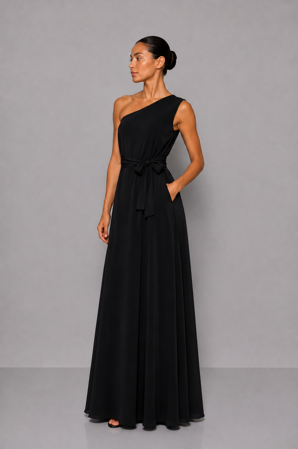 Vestido Tropical Negro