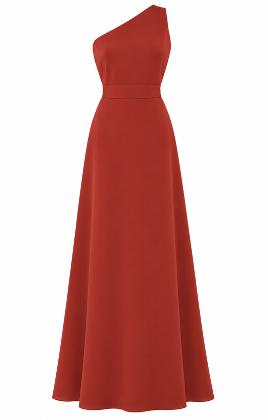 Vestido Tropical Terracota