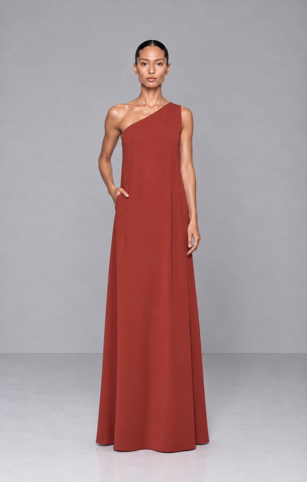 Vestido Tropical Terracota