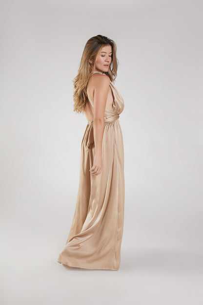 Vestido July Champagne