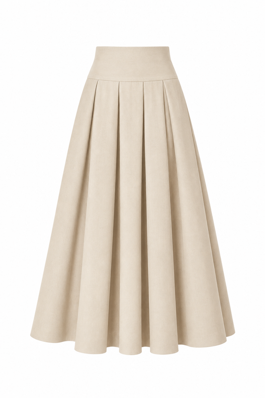 Falda Nancy Beige