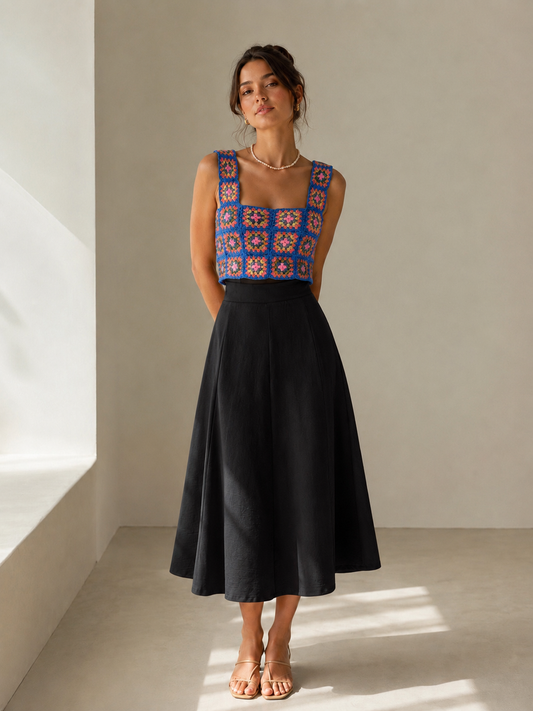 Falda Mercury negro