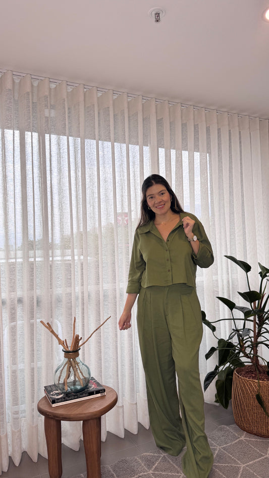 Pantalón Roma Verde