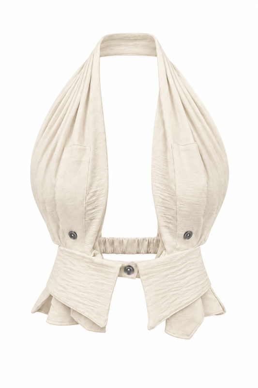 Crop Top Chanel Blanco