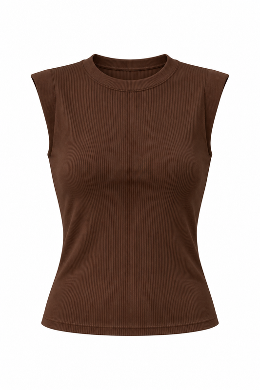 Blusa aire café