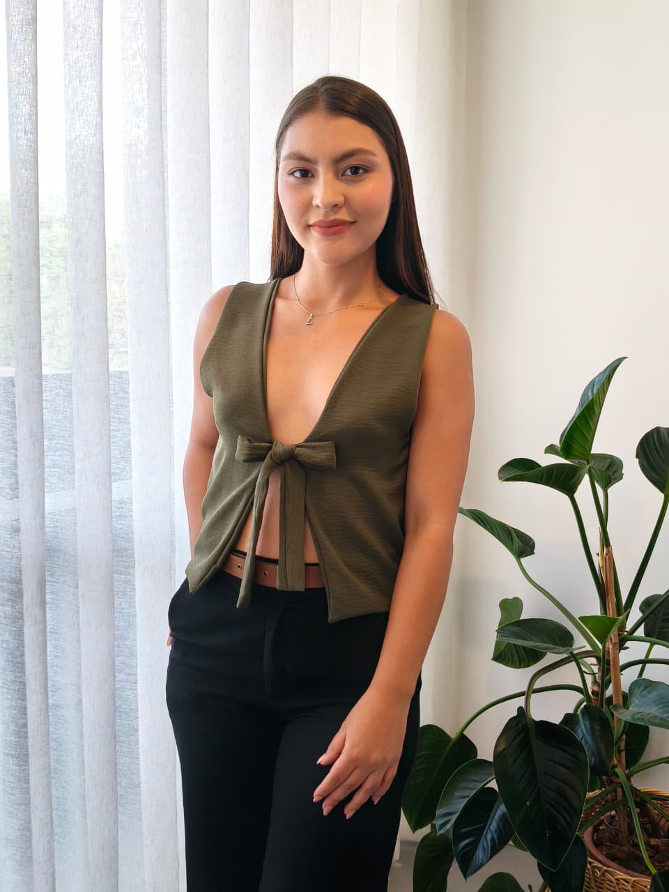 Crop Top Tulia Verde