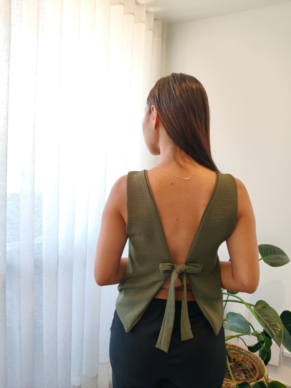 Crop Top Tulia Verde