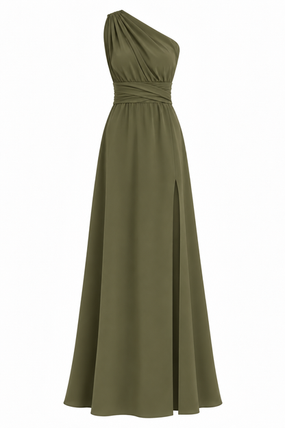 Vestido July Verde Oliva