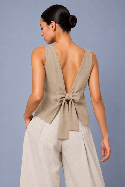 Crop Top Tulia Caqui