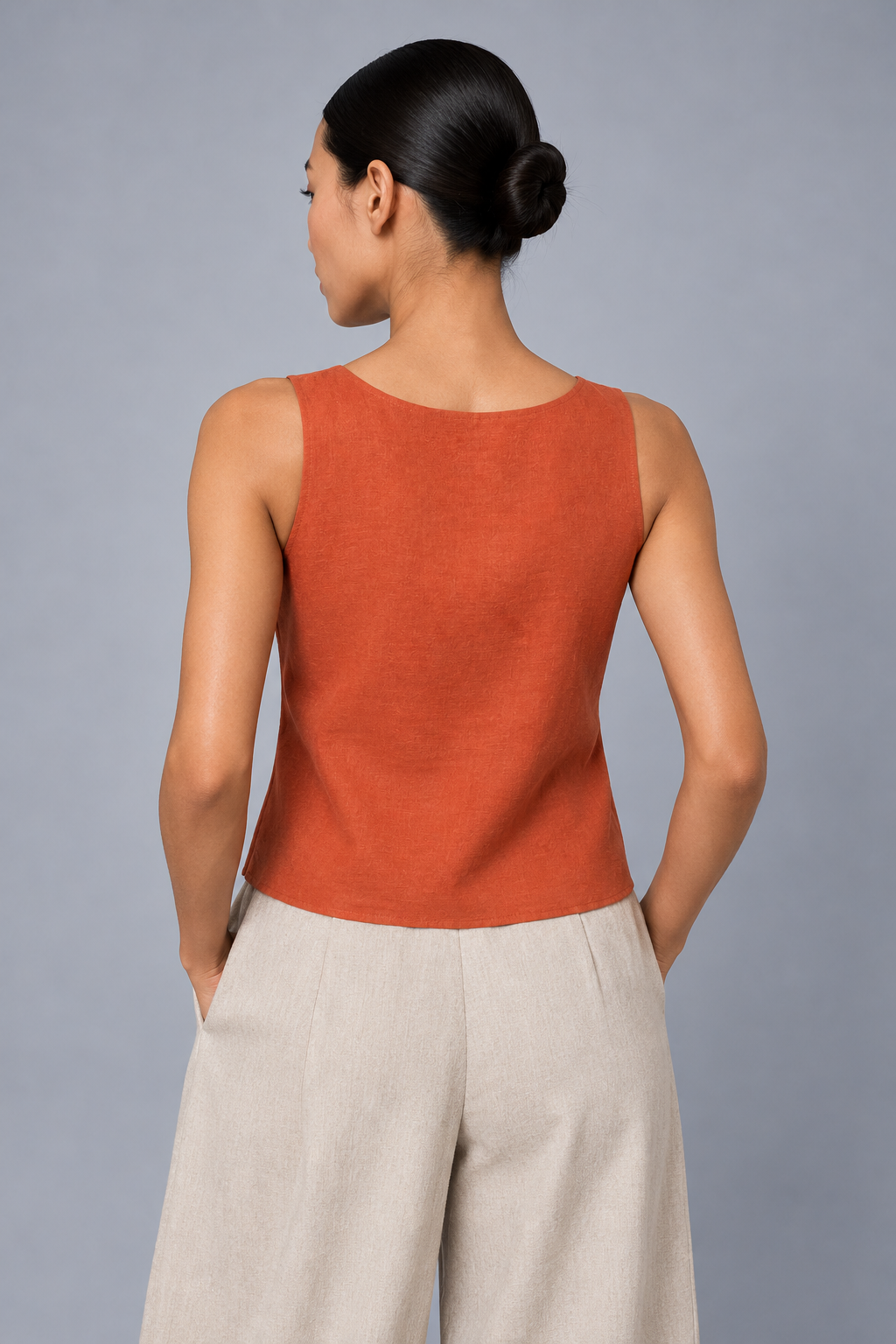 Crop Top Tulia Terracota