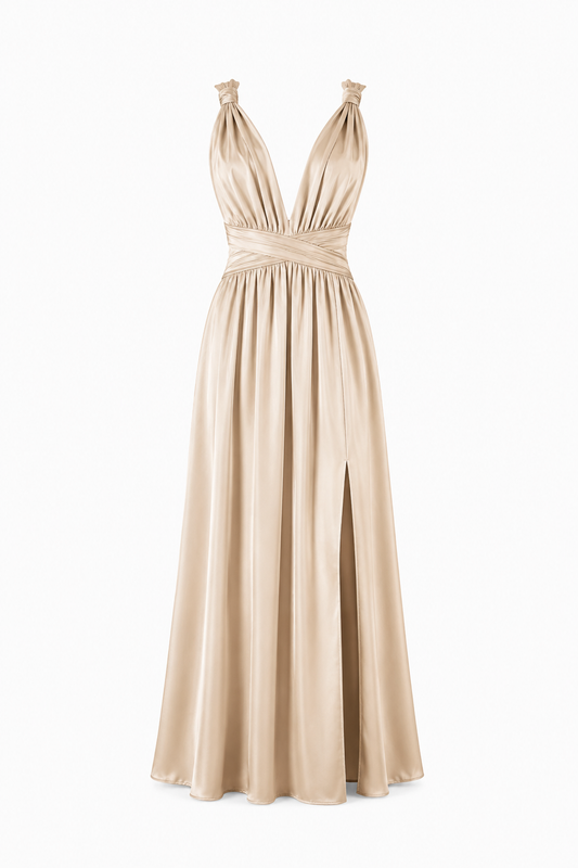 Vestido July Champagne