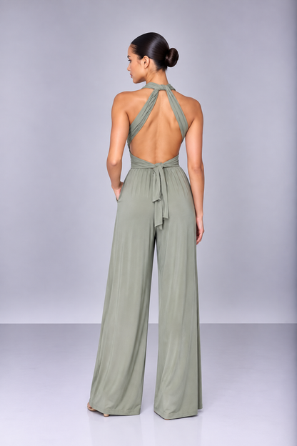 Enterizo July verde agua