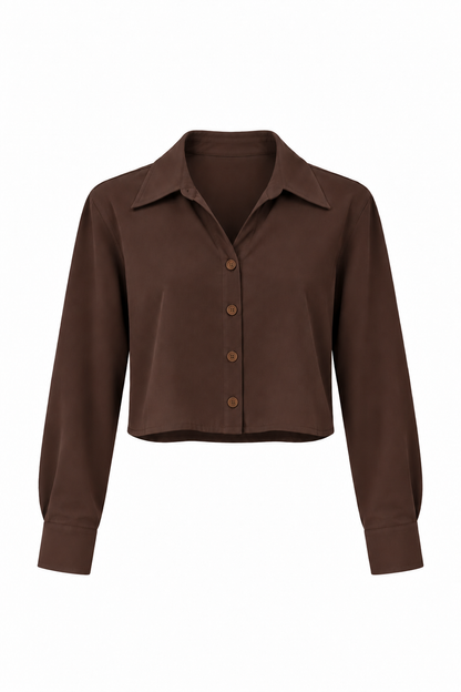 Camisa Tom cafe