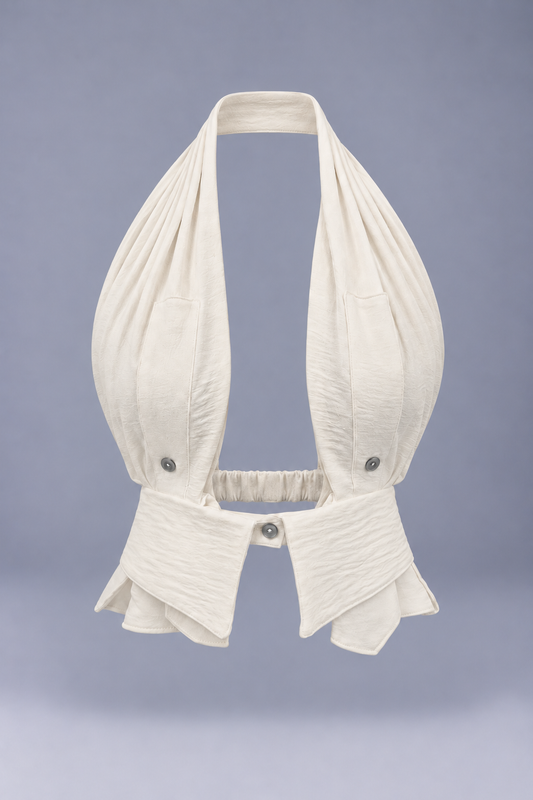 Crop Top Chanel Blanco