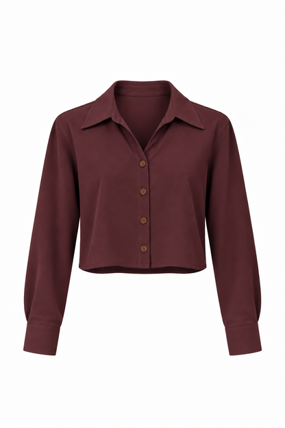 Camisa Tom Vinotinto