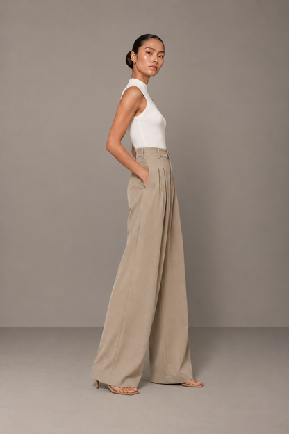 Pantalón Roma Caqui
